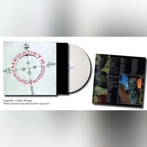 Megadeth cryptic writing vinyl